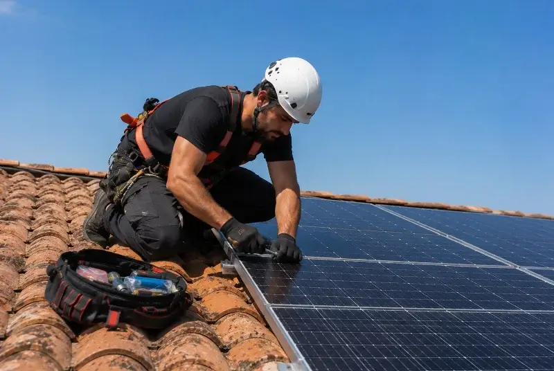 Maintenance et monitoring de panneaux solaires à Avignon