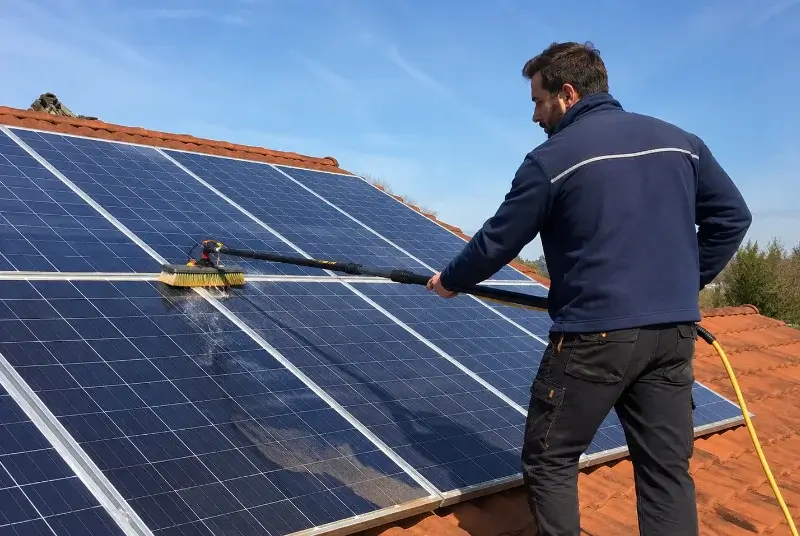 Nettoyage et entretien de panneaux solaires à Avignon